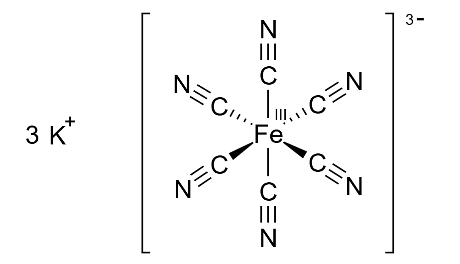 常用氧化剂----铁氰化钾 K₃Fe(CN)₆