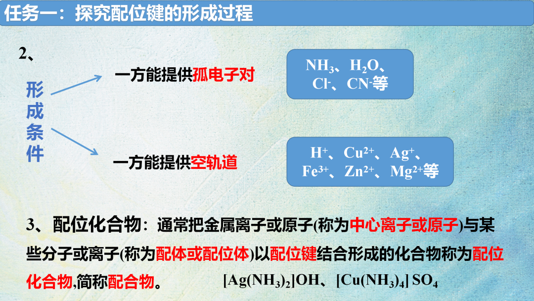 【优秀PPT第14个】《配合物在水溶液中的行为》可下载